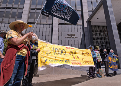 Stop Line 3 Activists Rally At US Army Corps Of Engineers Office:July 16th, 2021